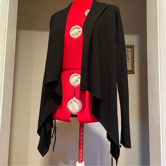 Designer Sarah Pacini Vibration Cardigan Made In Italy With Shimmer Deisgn - Picture 7 of 11